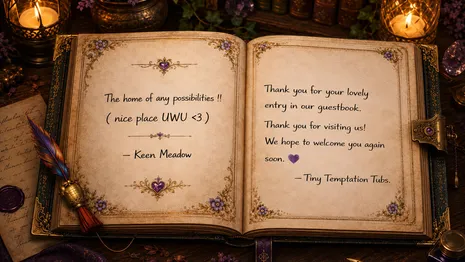 Guestbook message 3