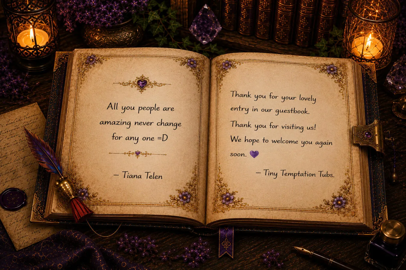 Guestbook message 6
