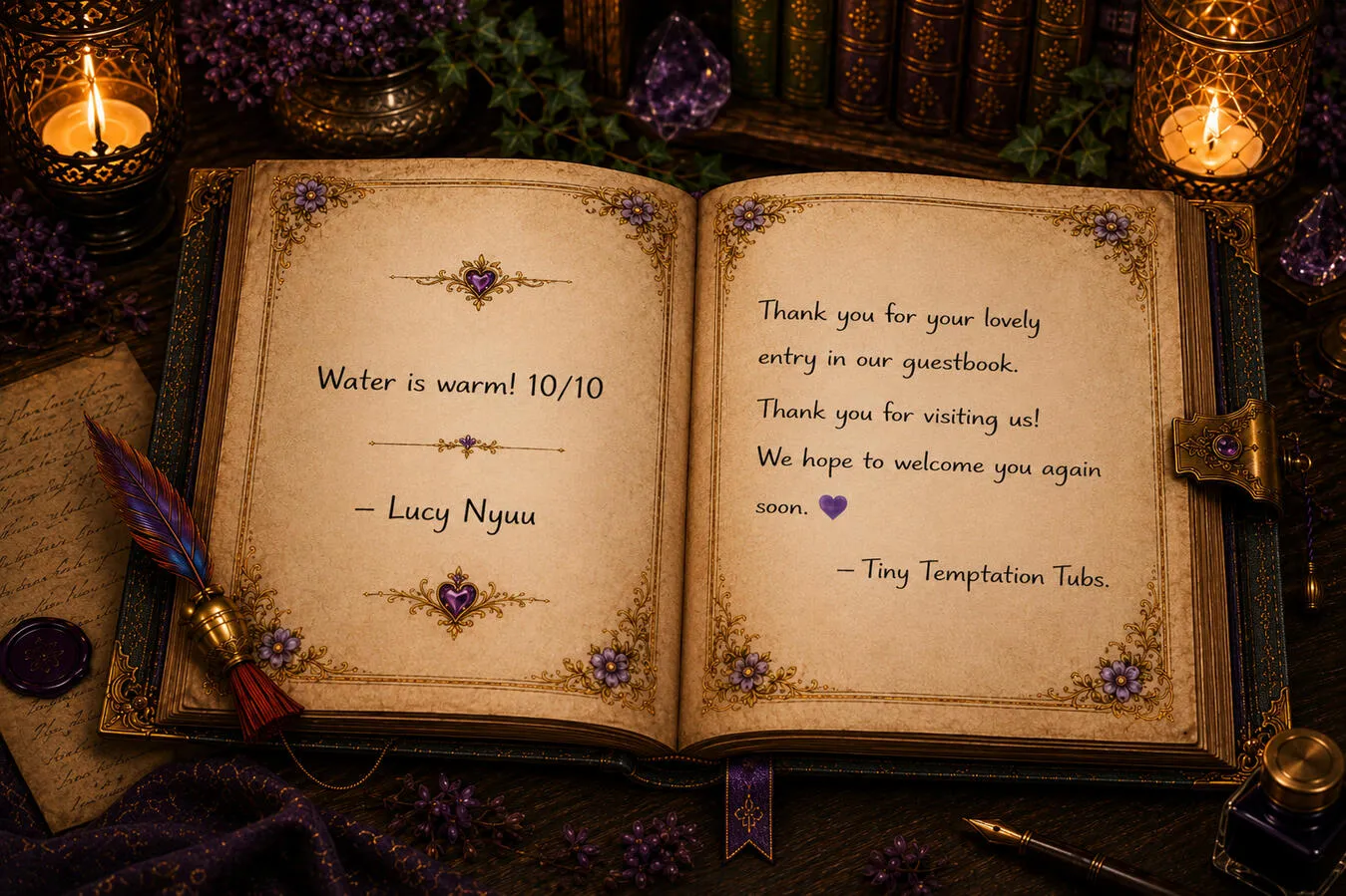 Guestbook message 5