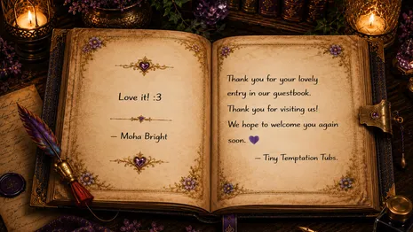 Guestbook message 1