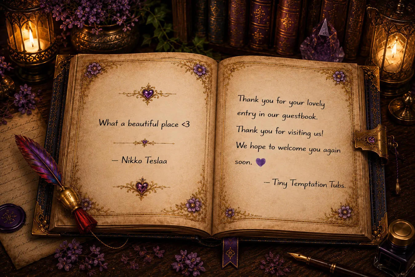 Guestbook message 2